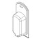 Visipak Thermoform-CLAMSHELL-#391-8.375-3.875-5.543-2.563-1.560-0.020-CLEAR,  391TF - alternate 1